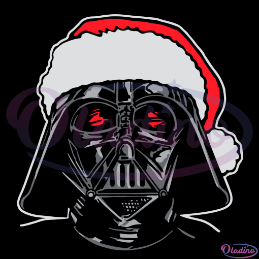 Star Wars Santa Darth Vader Christmas Svg File Santa Darth Vader Svg