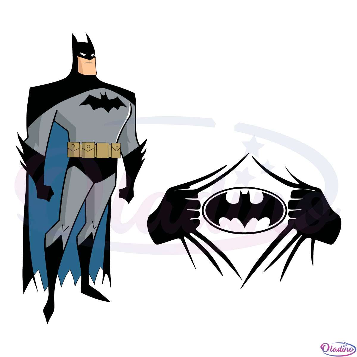 Batman Logo Bundle SVG File, Batman Svg, DC Superhero Logo SVG