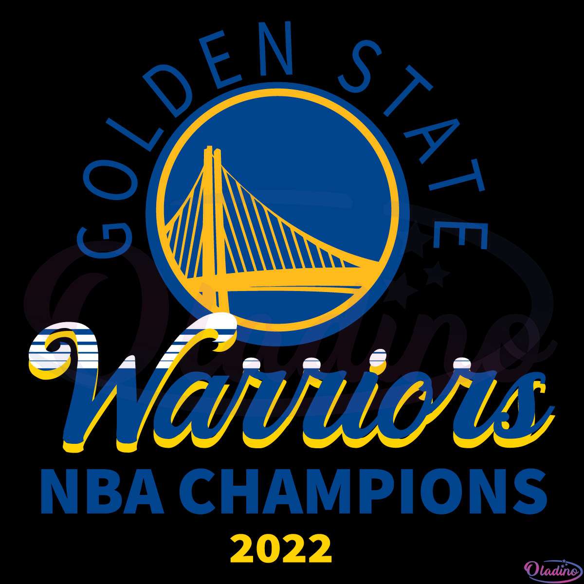 Golden State Warriors NBA Champions 2022 Svg Digital File