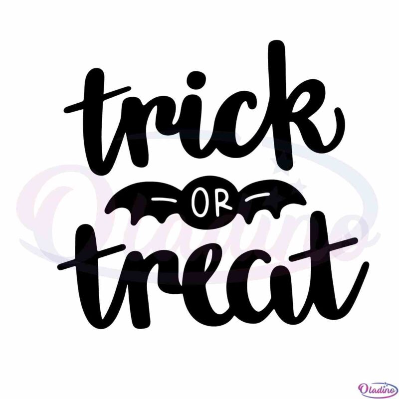 Halloween Trick Or Treat Svg Files For Cricut Sublimation Files