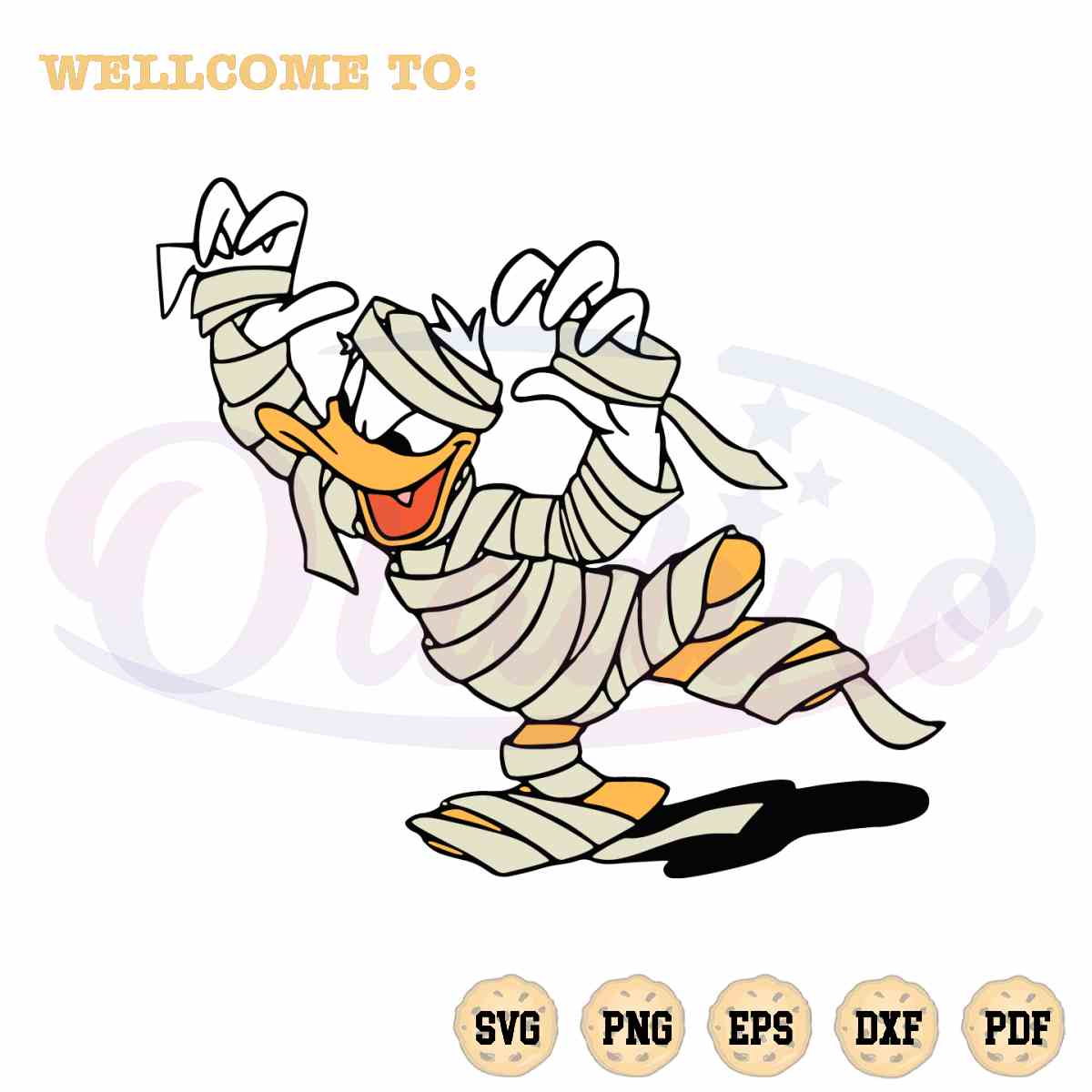 Huey Dewey and Louie Halloween Svg, Donald Duck