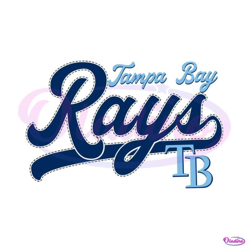 Tampa Bay Rays Baseball Mlb Svg Graphic Designs Files