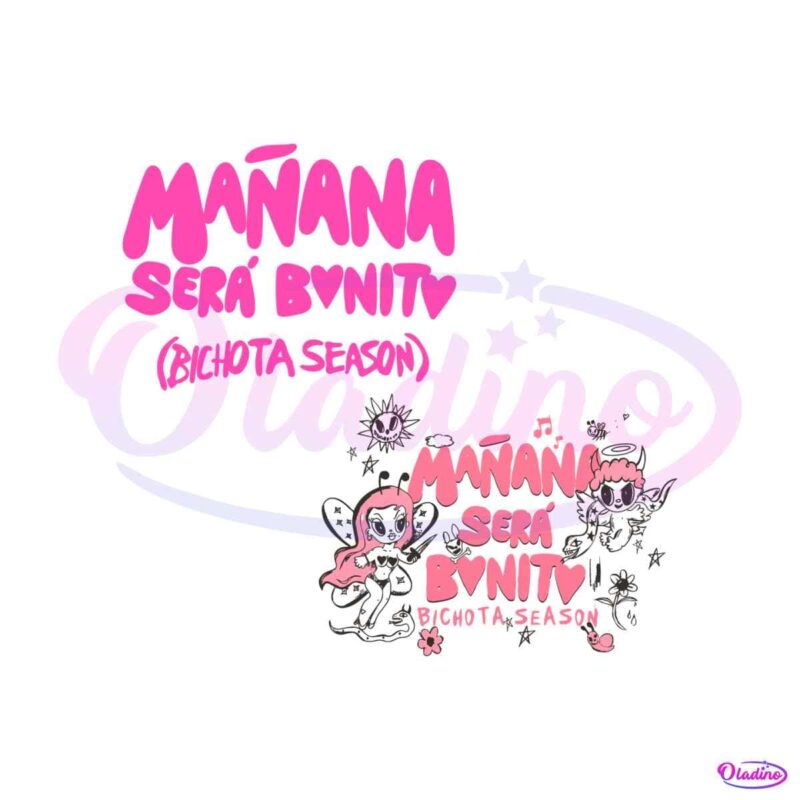 Manana Sera Bonito Bichota Season Album SVG File For Cricut