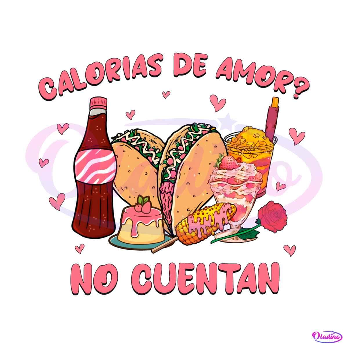 Calorias De Amor No Cuentan PNG