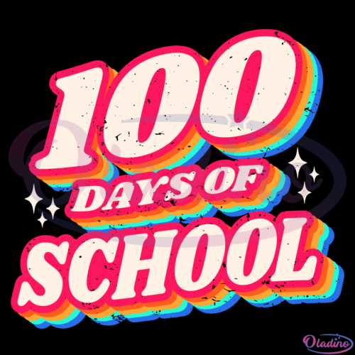 100 Days Yall Teacher or Student Svg Digital File