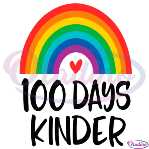 100 Days of School Svg Digital File