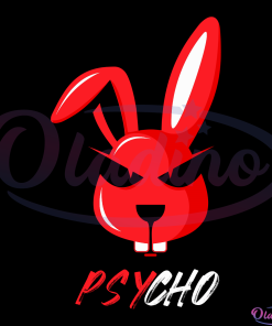 Adorable Psycho Weird Bunny Rabbit Svg Digital Files, Psycho Rabbit Svg