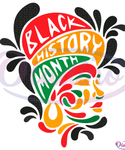 BLACK HISTORY Month Svg Digital File, African American Svg