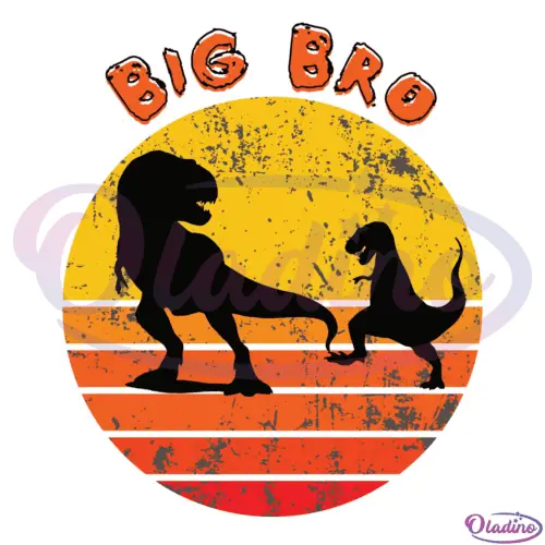 Big Bro Dino for the T-Rex Svg Digital Files