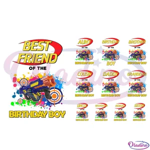 Birthday Boy Nerf Bundle Png Digital File