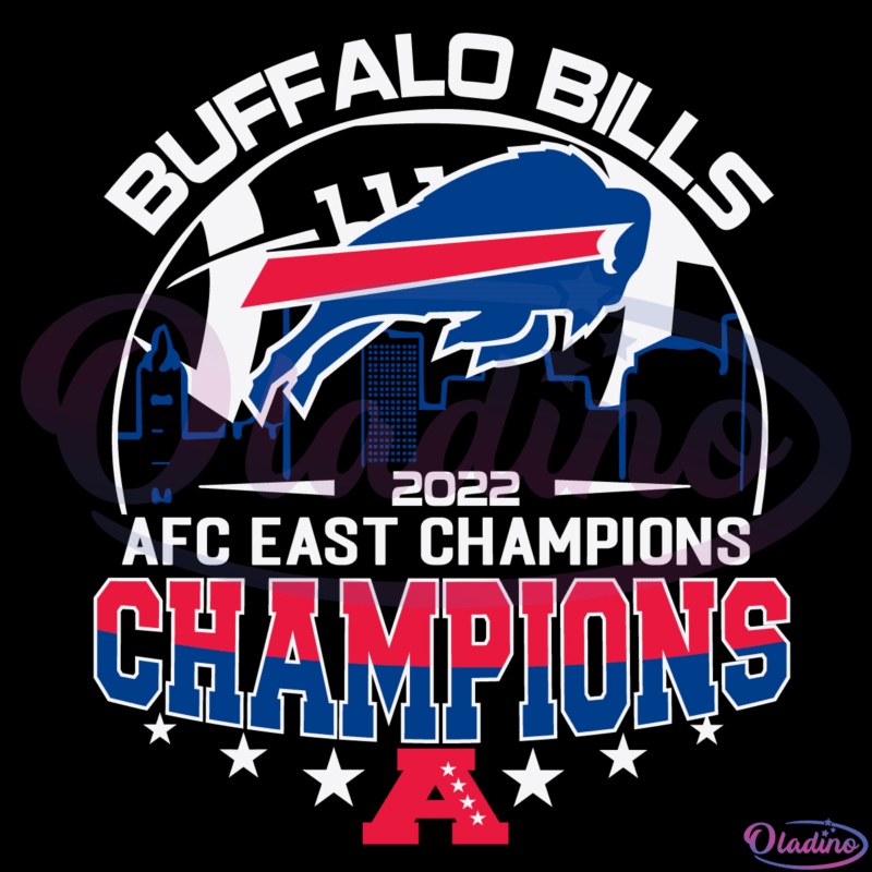 Buffalo Bills Wins Champions 2022 Svg Digital-Oladino