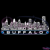 Buffalo Football City Skyline Svg Digital File, Buffalo City Svg