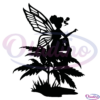 Cannabis Fairy Smoking Joint Svg Digital File, Marijuana Fairy Svg