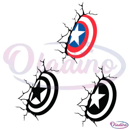 Captain America Shield SVG