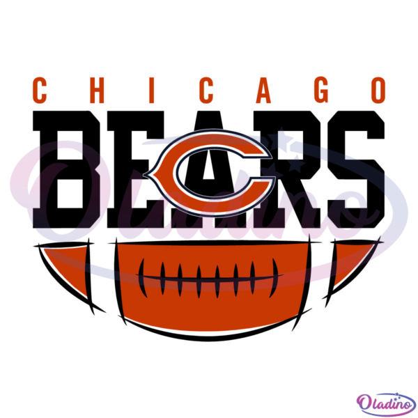 Chicago Bears Football Team svg Digital File