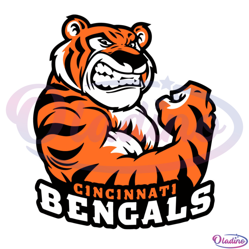 Cincinnati Bengals Svg Digital File, NFL Svg, Tiger Svg, Football Team Svg