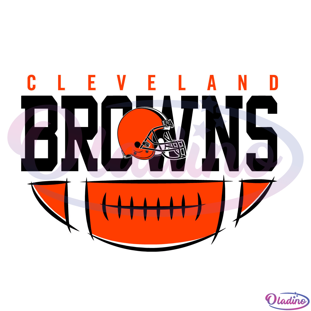 Cleveland Browns Football Team svg Digital File