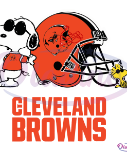 Cleveland Browns Snoopy Svg Digital File, Cleveland Browns Svg