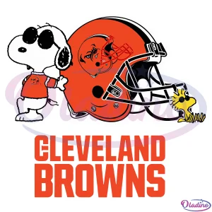 Cleveland Browns Snoopy Svg Digital File