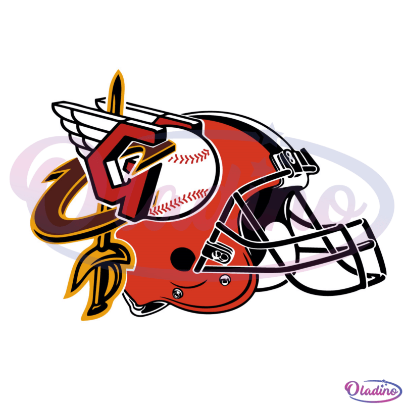 Cleveland Teams 3 Logo Mashup Svg Digital-Oladino
