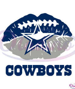 Cowboys Lip Svg, Dallas Cowboys Svg