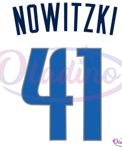 Customized Dirk Nowitzki Dallas Mavericks Logo Sport Svg Digital File