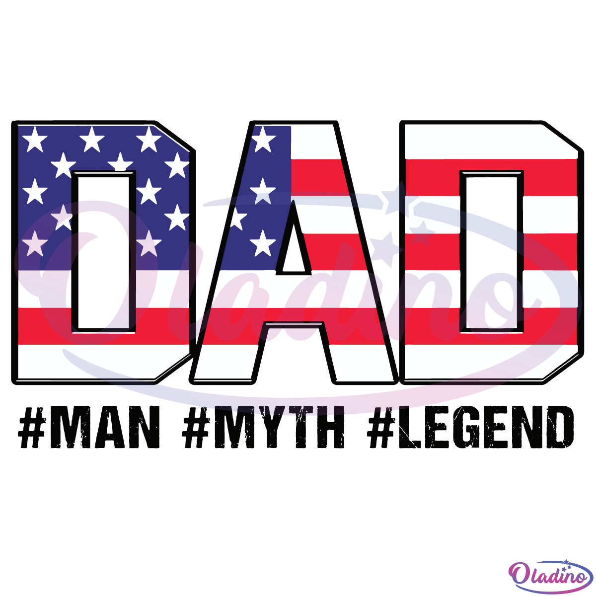 Dad The Man The Myth The Legend Svg Digital File