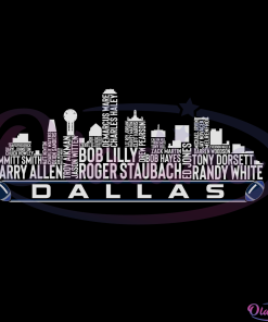 Dallas Football Team All Time Legend Digital File