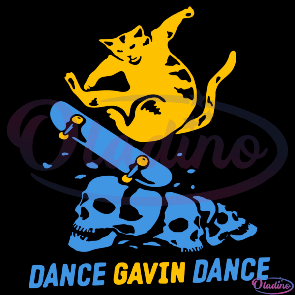 Dance Gavin Dance Svg Funny Svg Digital Files, Funny Cat Svg, Gavin Dance