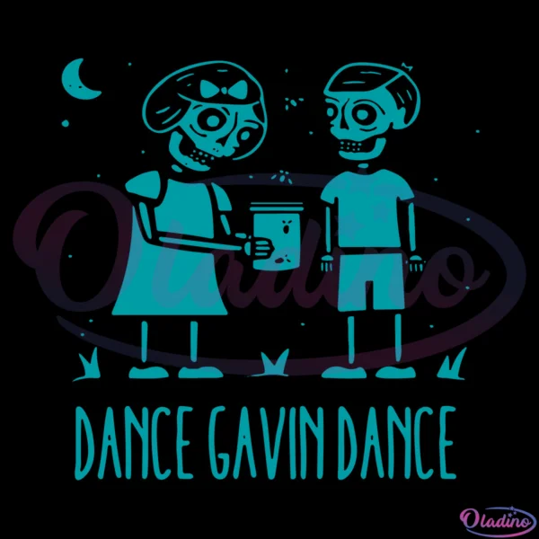 Dance Gavin Svg Digital Files, Love Svg, Skeleton Gavin Svg