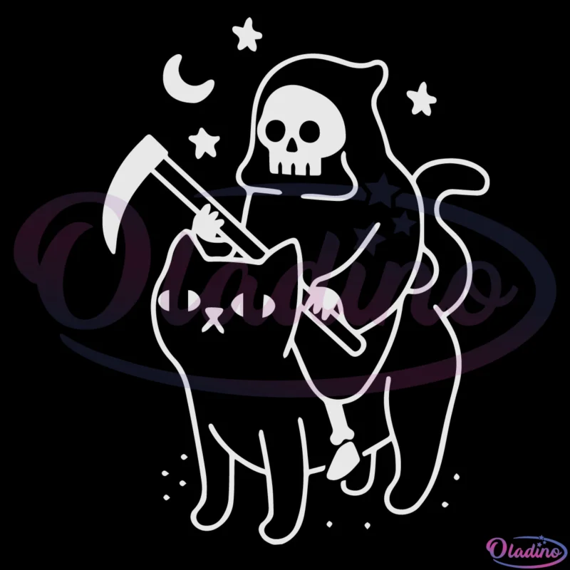 Death ride cat svg Digital File