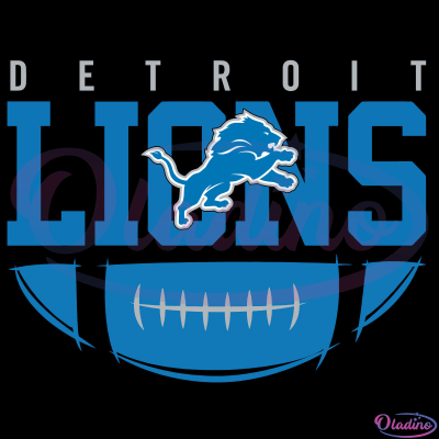 Detroit Lions Football Team svg Digital File, Detroit Lions Logo svg