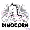 Dinocorn Dinosaur Unicorn with Rainbow Svg Digital File, Unicorn Svg
