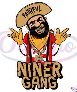 Faithful Niner Gang Svg Digital File, Bang Bang Niner Gang Svg