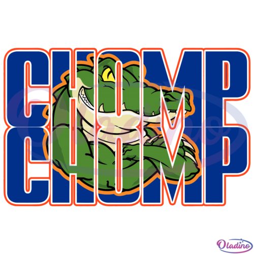 Gators Football Chomp Chomp Svg Digital File