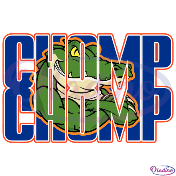 Gators Football Chomp Chomp Svg Digital File, Florida gator baseball Svg