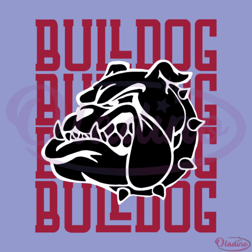 Georgia Bulldogs Football Svg Digital File-Oladino