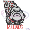 Georgia State Bulldogs With Leopard SVG Digital File-Oladino