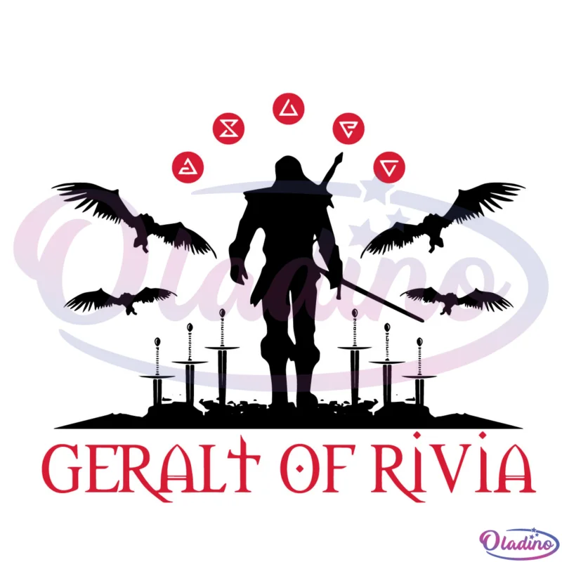 Geralt Of Rivia Svg