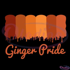 Ginger Pride Svg Digital Files