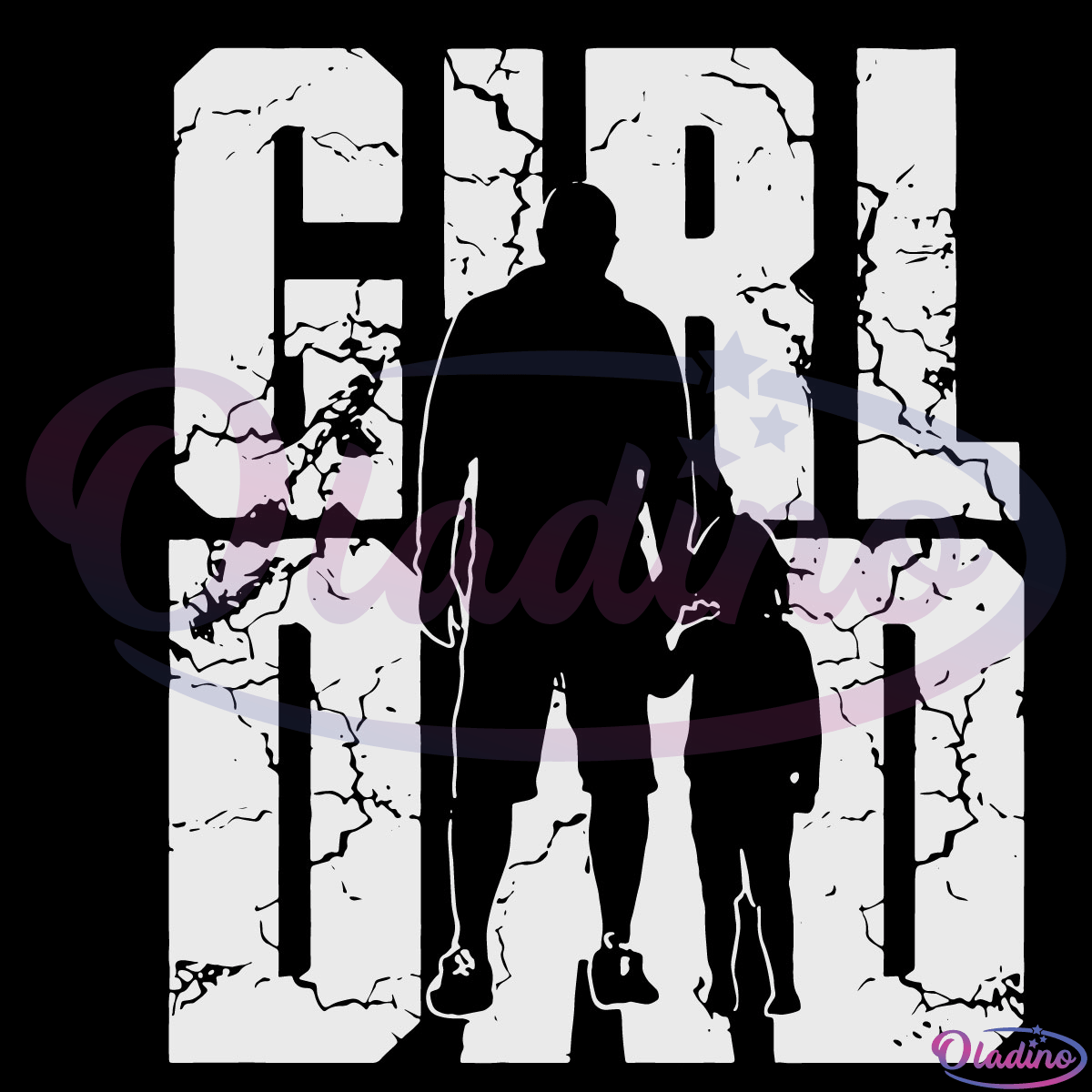 Girl And Dad Svg Digital File, Father's Day Svg, Daddy Svg, Daughter Svg