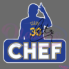Golden State Warriors Steph Curry Tribute Chef Svg Digital File