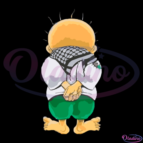 Great Caricature Palestine Handala Svg Digital File