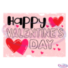 Happy Valentines Day Red Heart Svg Digital File, Romantic Svg, Couple Svg