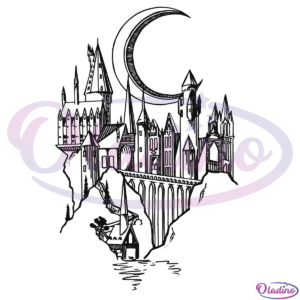 Harry Potter Hogwarts Svg Digital File