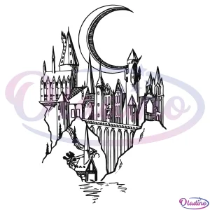 Harry Potter Hogwarts Svg Digital File