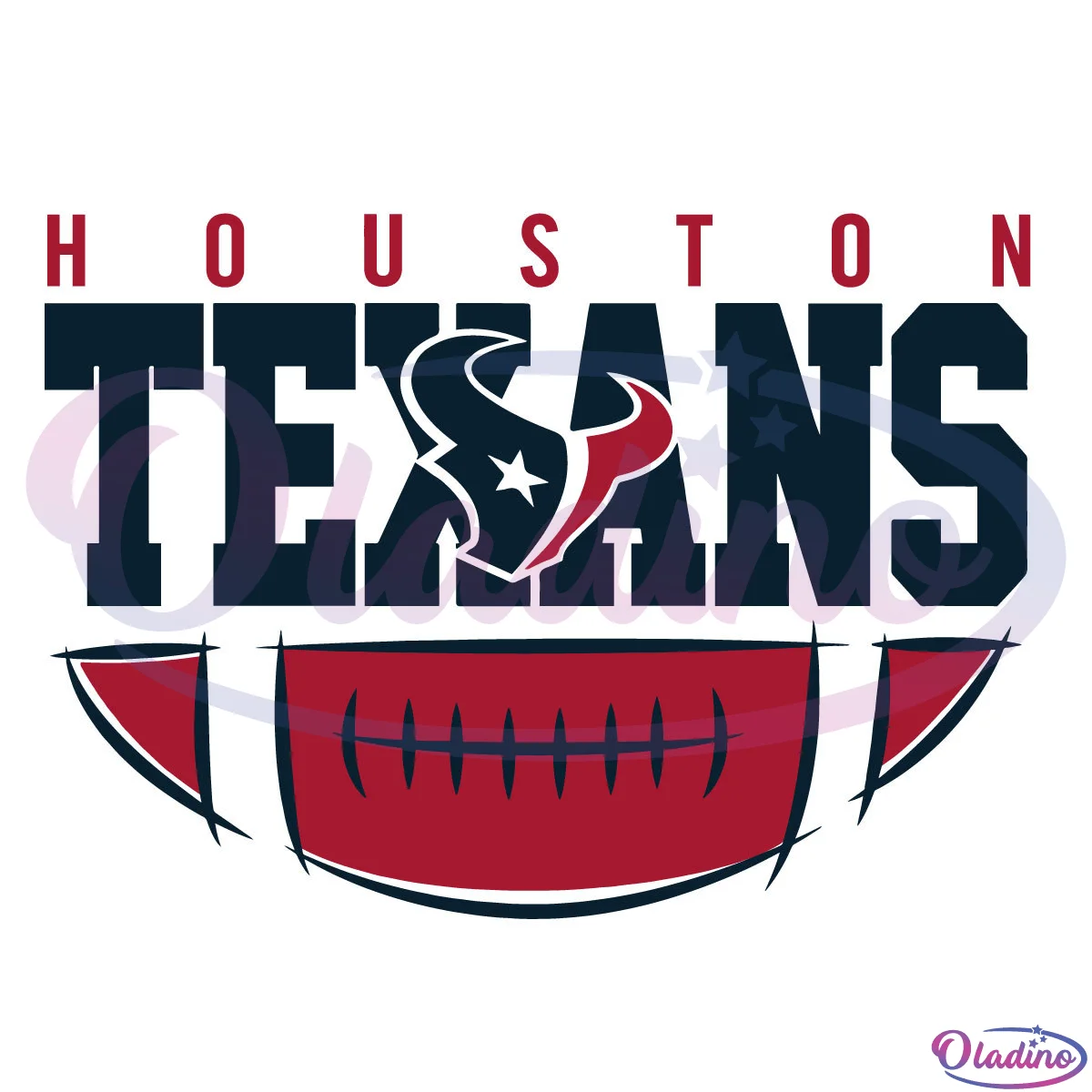 Houston Texans Football Team Logo SVG Digital File