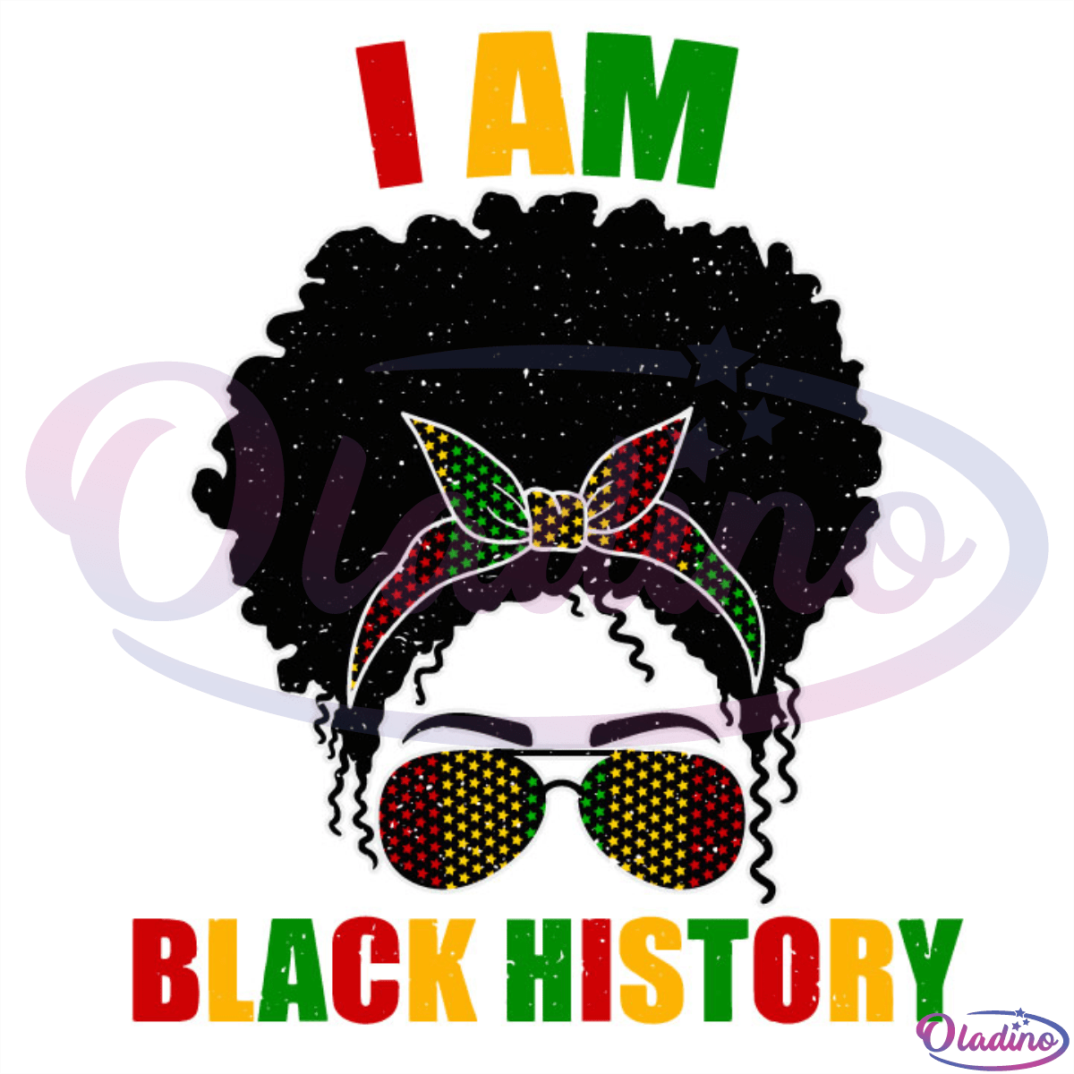 I Am Black History Svg Digital File, I Am The Strong African Queen Svg