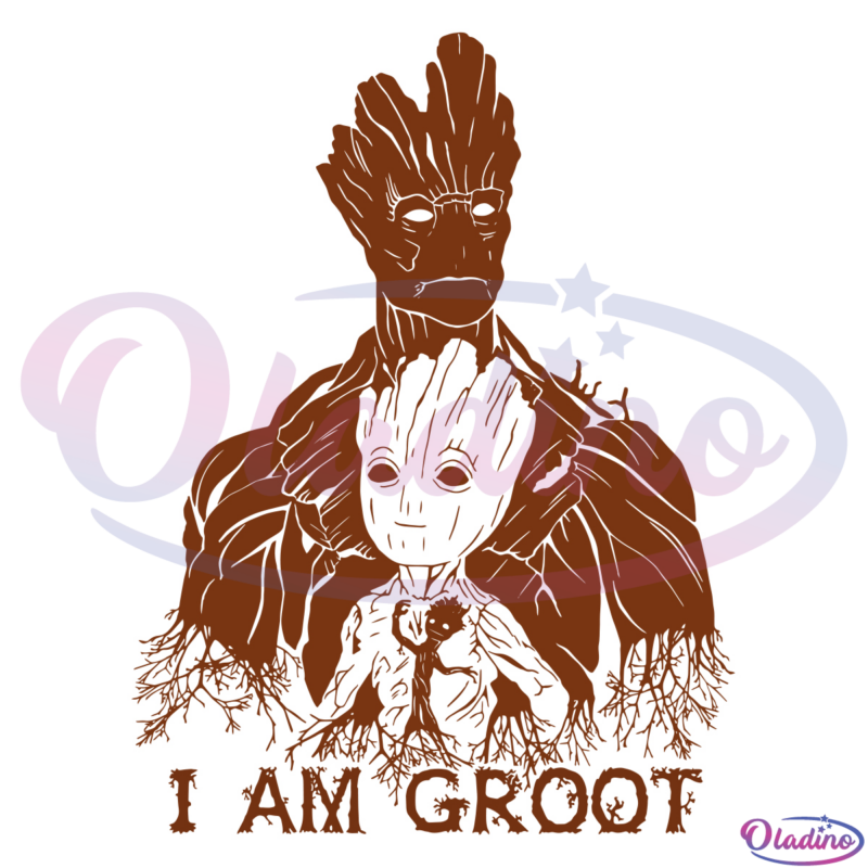 I Am Groot Svg Digital File, Star Wars Svg, Groot Design Svg
