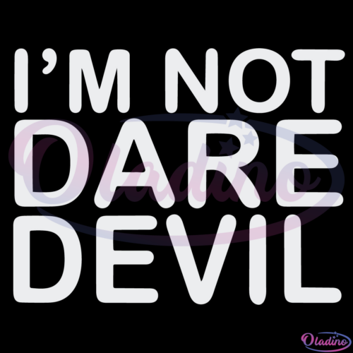 Im Not Daredevil No Way Home Svg Digital File